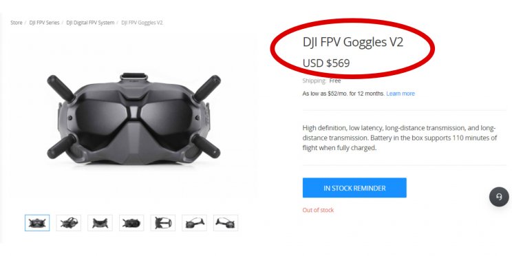 Maga a DJI szivárogtatta ki idő előtt az új FPV szemüvegét - 2. kép