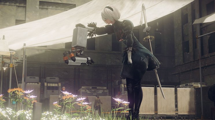 Fejleszthető, futurisztikus masinák a Podok a NieR: Automatában