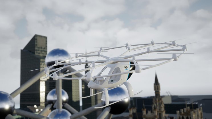 Ezek voltak a Volocopter dróntaxis cég legnagyobb húzásai az utóbbi időben - 5. kép