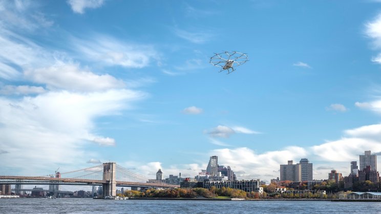 Felszálltak az első légitaxik New Yorkban - 2. kép