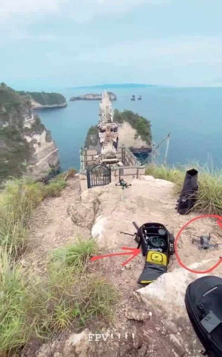 Már Indonézia tartalomgyártói is tesztelik a DJI FPV drónját - 2. kép