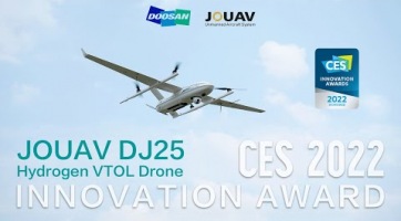 A Doosan hidrogéndrónja kapta a CES 2022 innovációs díját