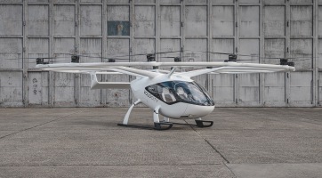 Repülési tesztvideón a VoloCity drónhelikopter