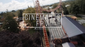 Megtörtént a hullámvasút és az FPV drónozás háziasítása - videó