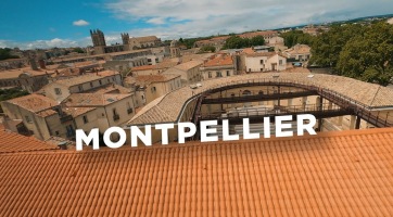 Minimalista, de vagány FPV drónvideó a francia Montpellierről