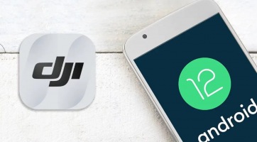 A DJI azt javasolja az Android 12 felhasználóknak, hogy frissítsék a termékalkalmazásokat
