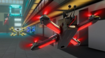 A Draganfly-jal közreműködve emeli még magasabb szintre a Drone Racing League a drónos versenyeket