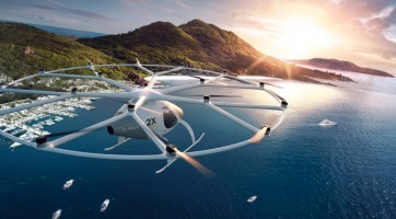Óriási tőkeinjekcióban részesült a dróntaxikkal foglalkozó Volocopter